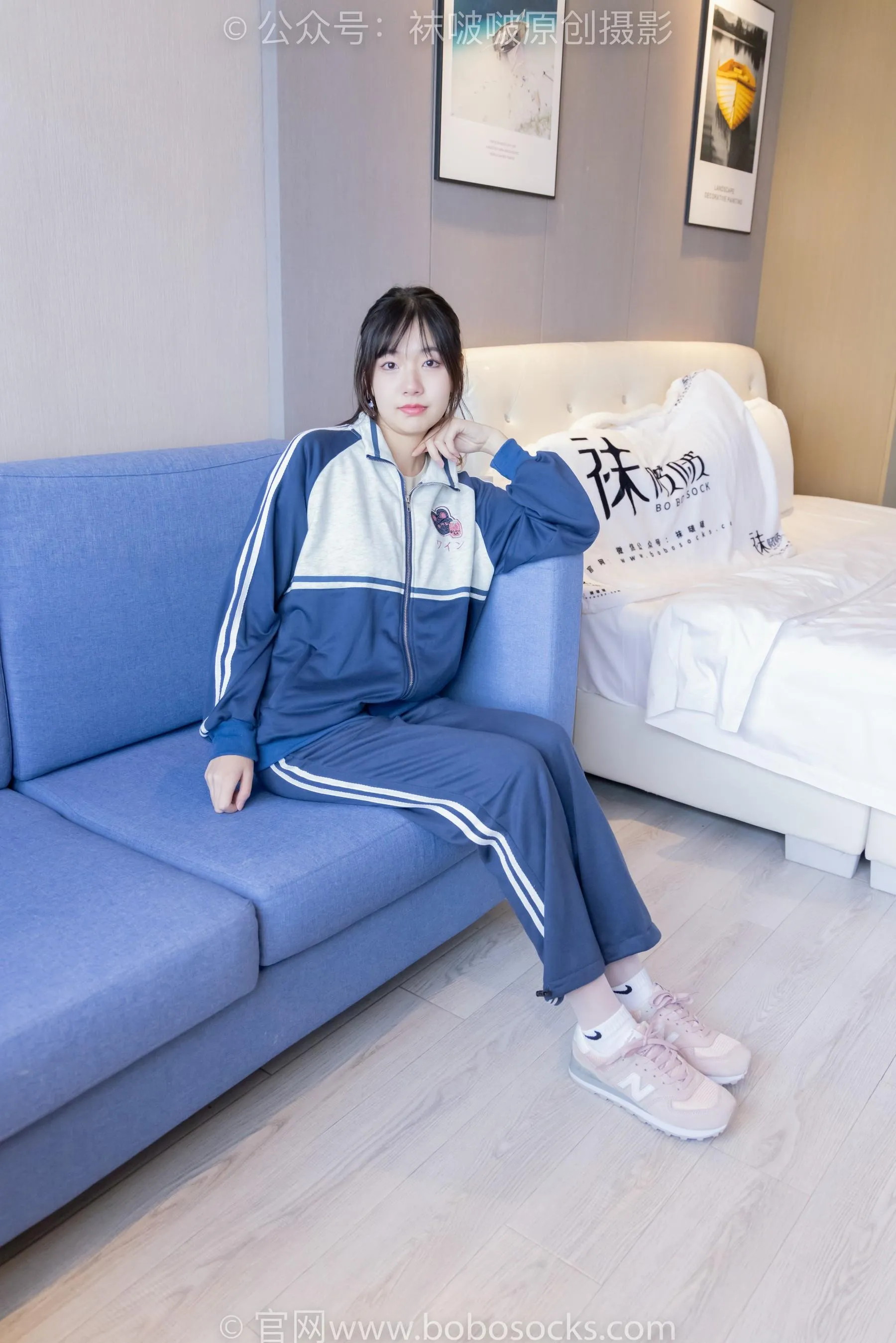 [BoBoSocks袜啵啵]NO.226 小甜豆-运动鞋、白棉袜、白丝 [87P]插图